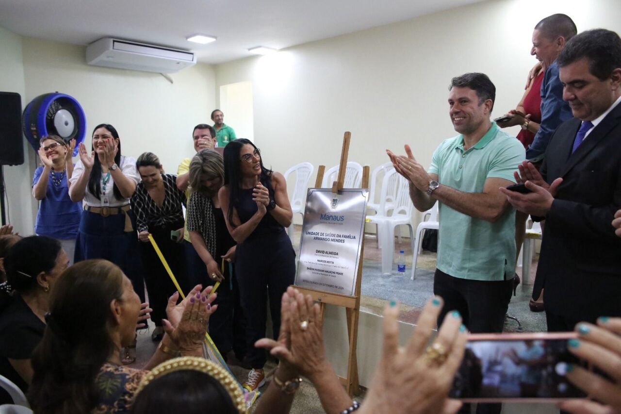 Prefeitura de Manaus entrega de mais uma unidade de saúde na zona Norte e avança no fortalecimento da Atenção Primária! / Foto : Divulgação