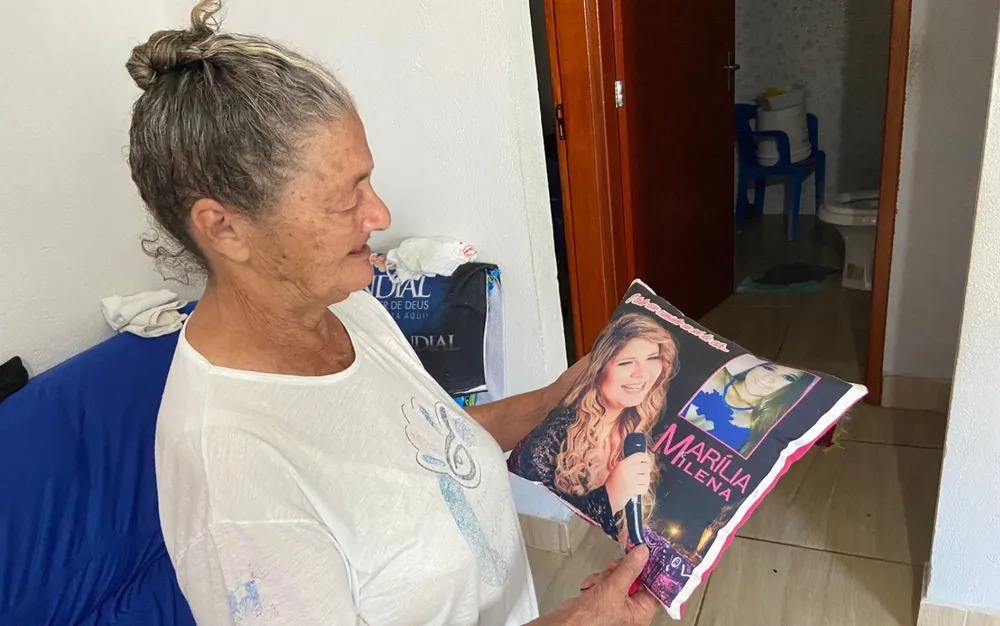 Teresa de Jesus Vieira, Avó da cantora Marília Mendonça, morre aos 82 anos/ Foto : Divulgação