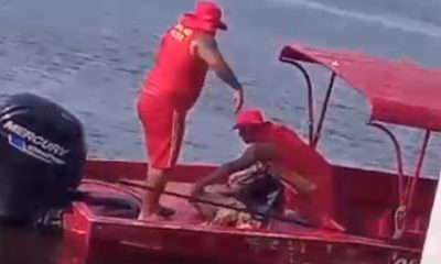 Rosto de homem que foi retirado das águas da orla do São Raimundo já estava devorada por peixes!