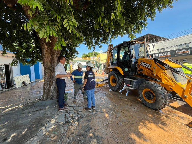 Águas de Manaus é multada em R$ 420 mil por rompimento de adutoras! / Foto : Divulgação