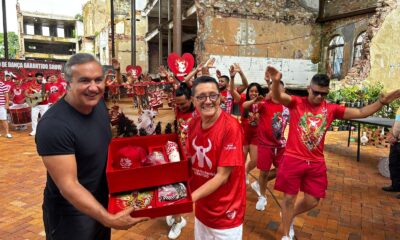 Ensaio da Batucada do Garantido no Booth Line em Manaus / Foto : Divulgação