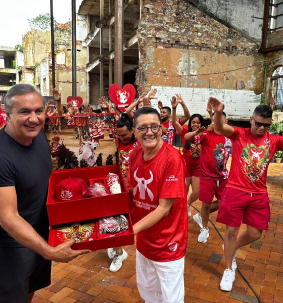 Ensaio da Batucada do Garantido no Booth Line em Manaus / Foto : Divulgação