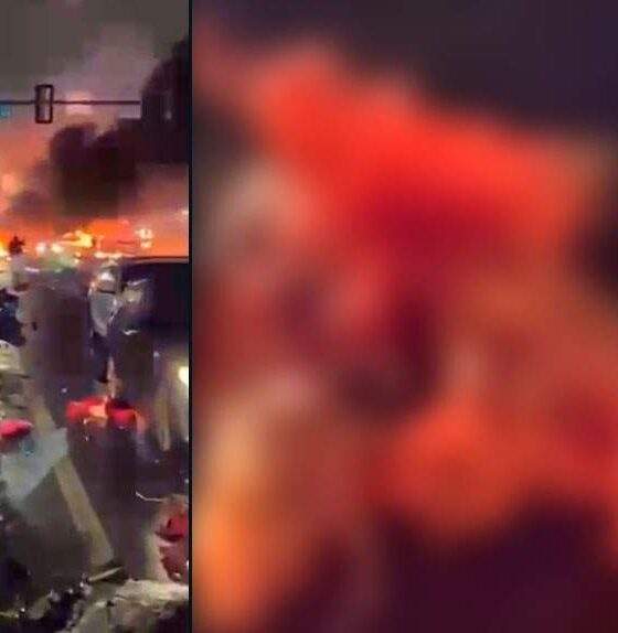 Vídeos feitos por brasileiros após a queda do avião na Filadélfia caem na rede e chocam!