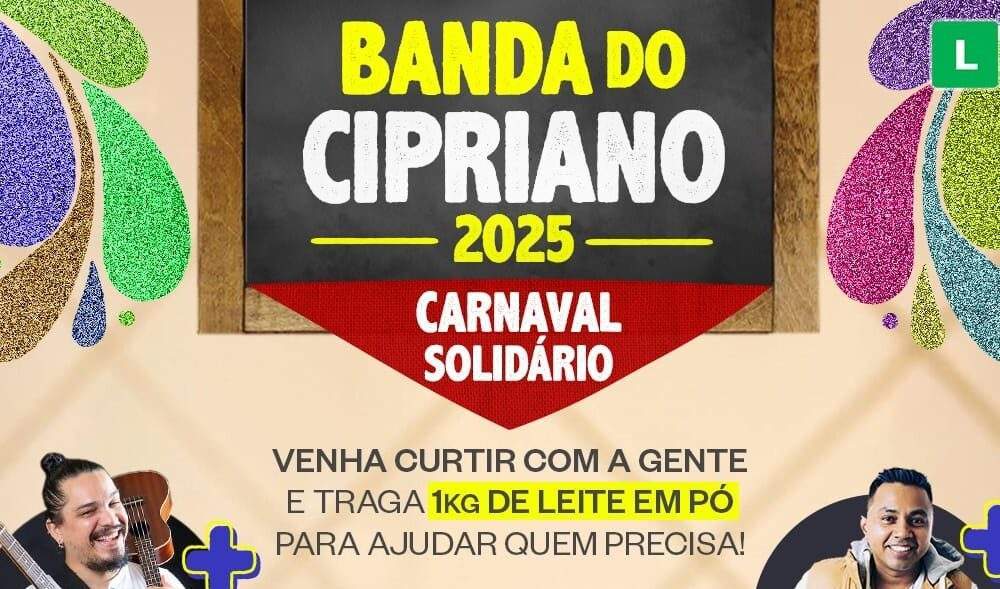 Bar do Cipriano terá Carnaval Solidário neste sábado, dia 22 de fevereiro