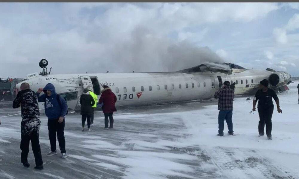 O que se sabe até agora sobre o Avião da Airlines que caiu no Aeroporto Pearson, em Toronto, Canadá