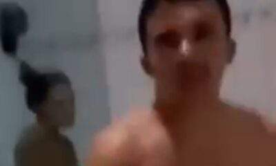 Mulher flagra marido e irmão em ‘trisal’ com novinha em motel. Veja o vídeo!