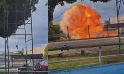 Vídeo: Explosão atinge fábrica em Manaus, vídeo flagrou o momento / Foto : Reprodução