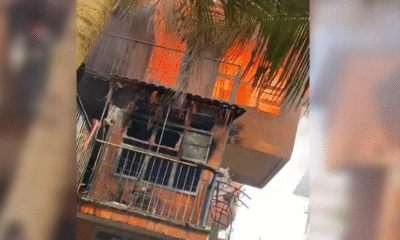 VÍDEOS: Incêndio atinge apartamentos no Prosamim e deixa feridos / Foto - Reprodução