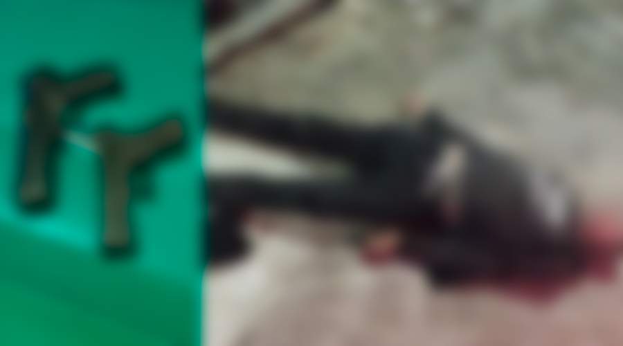 Homem vestido de preto é executado com diversos disparos na cabeça em Manaus. Veja vídeo.