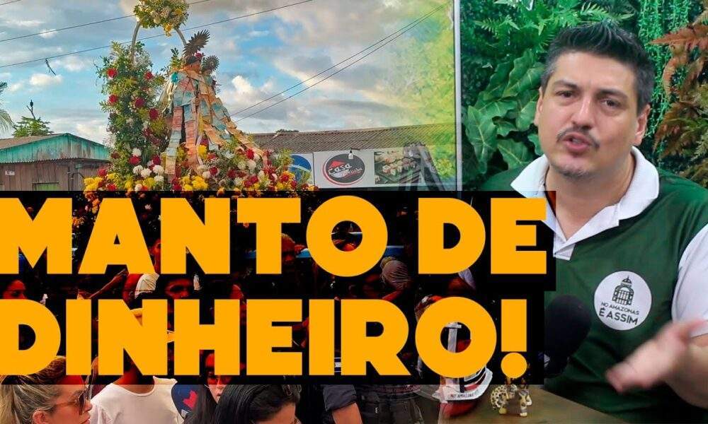 Uma promessa feita no seringal virou tradição centenária em Borba-AM! O “manto de dinheiro” de Santo Antônio emociona e atrai fiéis de todo Brasil!