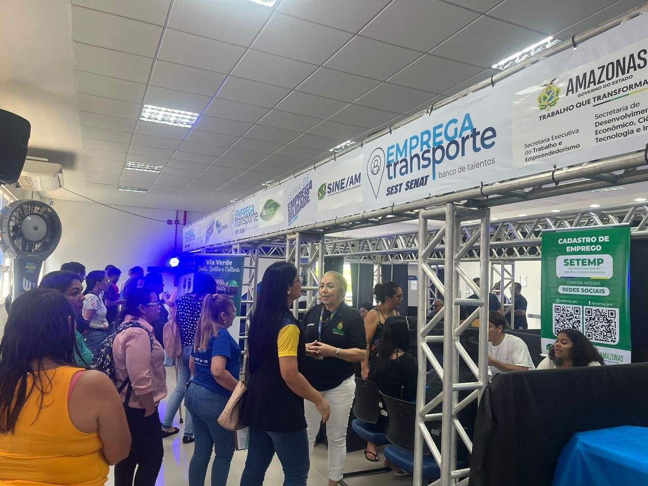 Vem aí Feira Emprega Transporte promovido pel SEST SENAT com foco em empregabilidade e qualificação gratuita para à população / Foto : Divulgação
