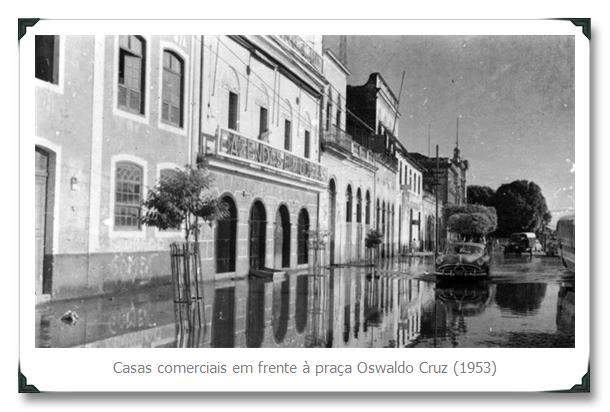 A Grande Enchente de 1953 de Manaus / Foto : Divulgação
