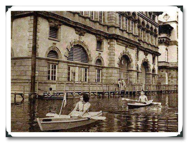 A Grande Enchente de 1953 de Manaus / Foto : Divulgação