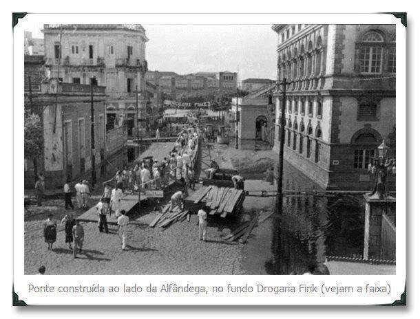 A Grande Enchente de 1953 de Manaus / Foto : Divulgação