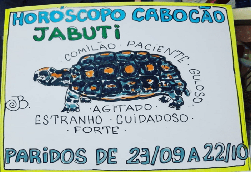 Horóscopo Cabocão - Jabuti