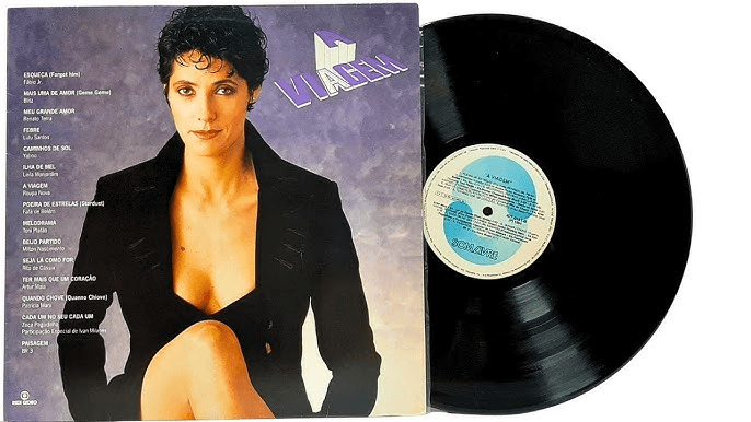 Capa do álbum nacional de A Viagem, com Christiane Torloni como Diná / Foto : Divulgação