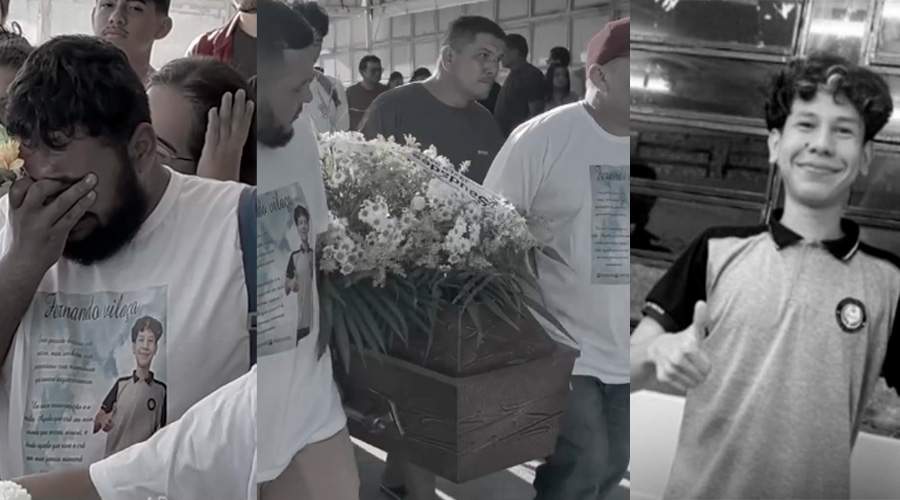 Pais choram arrasados a morte de filho adolescente vítima de homofobia em Manaus. Veja o vídeo