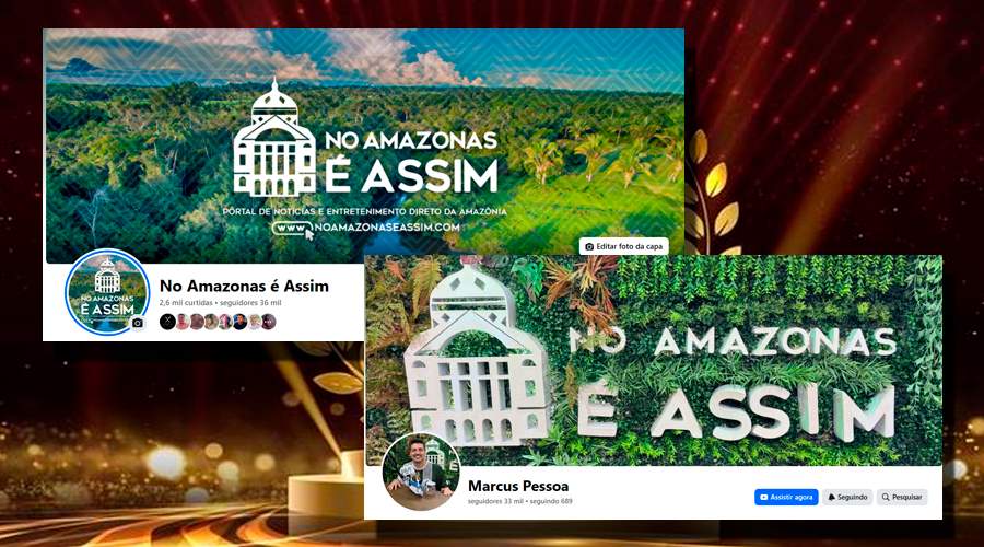 Portal "No Amazonas é Assim" segue entre os melhores portais de notícias do Amazonas, segundo relatório da Perspectiva