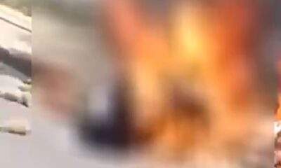 Vídeo: Homem morre carbonizado em acidente no Distrito Industrial de Manaus