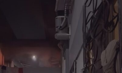 Mulheres pulam de janela para escapar de incêndio em condomínio de Manaus