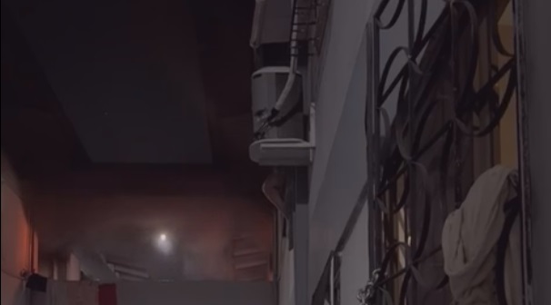 Mulheres pulam de janela para escapar de incêndio em condomínio de Manaus