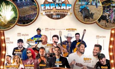 Mais de R$ 230 mil em prêmios vão movimentar a 36ª ExpoAP em Apuí / Foto : Divulgação