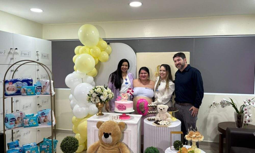 Baby chá em Hospital da Hapvida emociona paciente internada há mais de dois meses / Foto : Divulgação