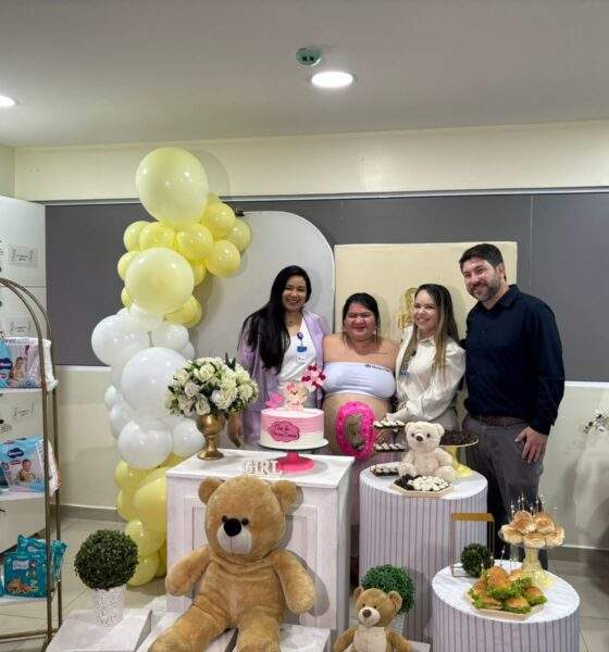 Baby chá em Hospital da Hapvida emociona paciente internada há mais de dois meses / Foto : Divulgação