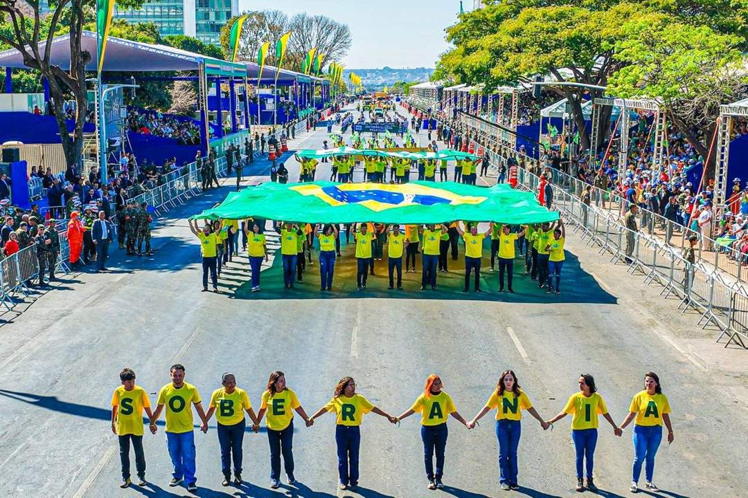 SOBERANIA Desfile de 7 de Setembro realça soberania do Brasil nos 203 anos da independência / Foto : Divulgação