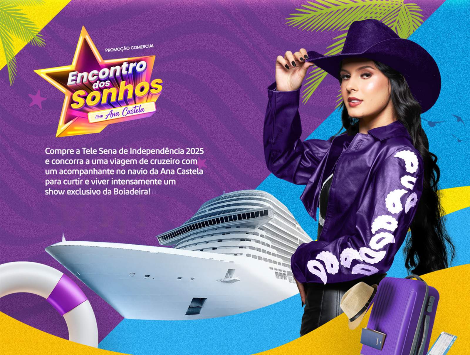 Tele Sena da Independência leva fãs pra curtir com a cantora Ana Castela em Cruzeiro!