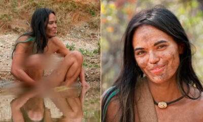 Largados e Pelados : Brasileira usa ppk para atrair peixes em reality!