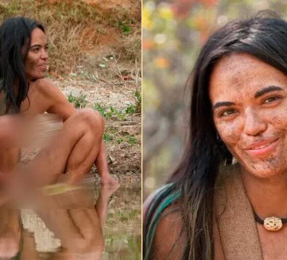 Largados e Pelados : Brasileira usa ppk para atrair peixes em reality!