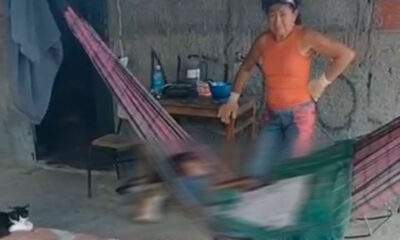 Vídeo : Homem é morto à paulas enquanto dormia tranquilamente em sua rede