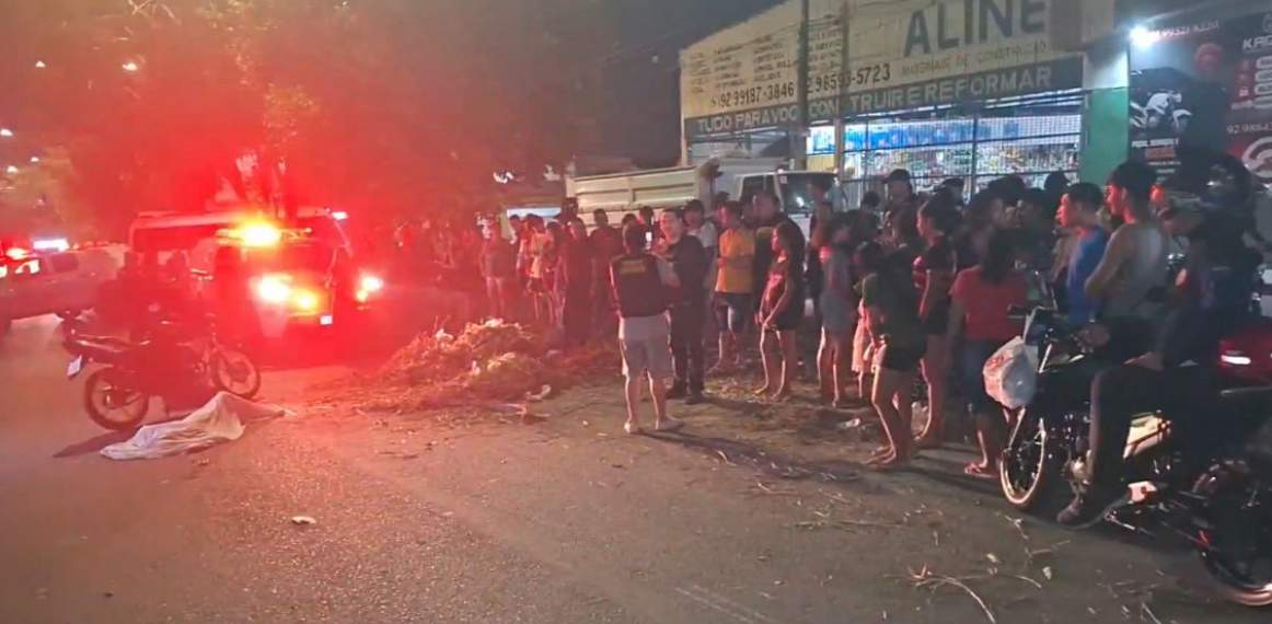Jovem morre atropelada por ônibus após acidente de moto na Zona Norte de Manaus / Foto : Divulgação