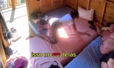 Vídeo : Nicolle esculacha postura medíocre de Sidney, o Gordão da XJ no Rancho do Maia!