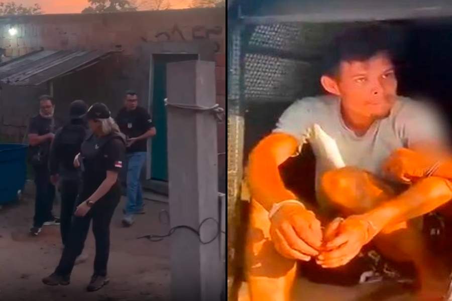 Padrasto e a mãe da vítima foram presos no começo da manhã desta quinta-feira / Foto: Divulgação