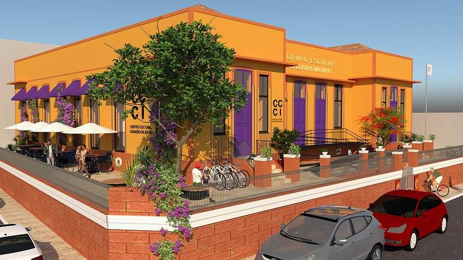 Casarão de Ideias no Grupo Escolar Saldanha Marinho / Foto : Divulgação