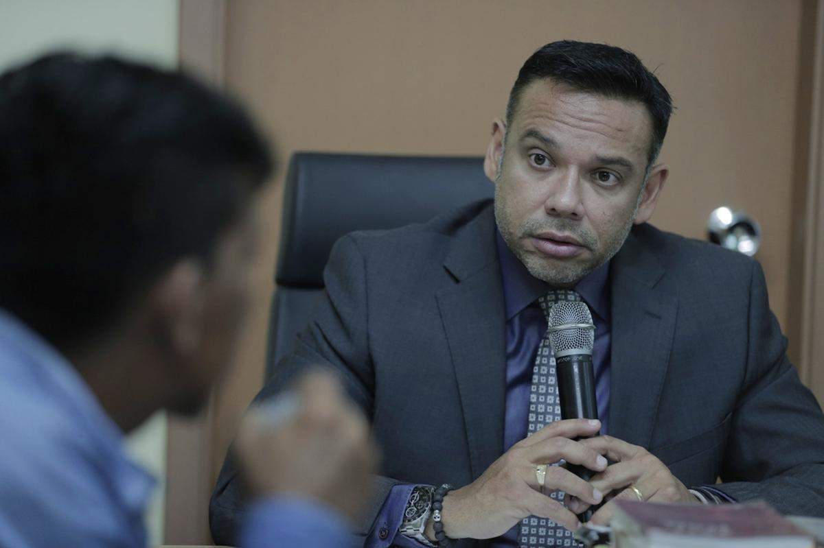 Juiz Celso Souza de Paula / Foto : Chico Batata