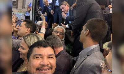 Vereador de Manaus, Rosinaldo Bual ,preso por esquema de rachadinha era fã declarado de Bolsonaro e seus filhos / Reprodução Redes Sociais