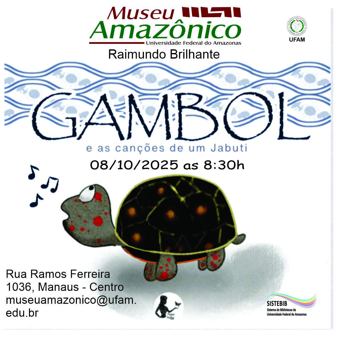 Gambol e as canções de um Jabuti