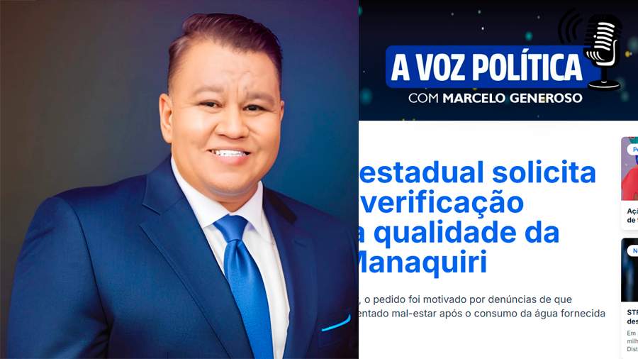Marcelo Generoso lança novo portal sobre Bastidores da Política : A Voz Política / Foto : Divulgação