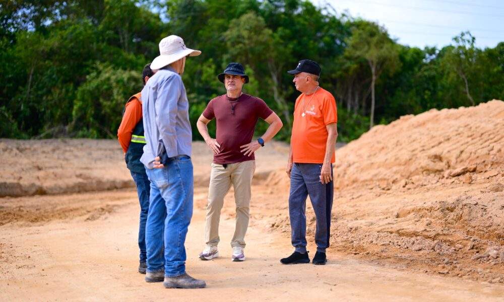 Vésperas da COP30: Manaus avança na pauta climática e inicia conclusão da primeira célula do aterro sanitário municipal! / Foto : Divulgação
