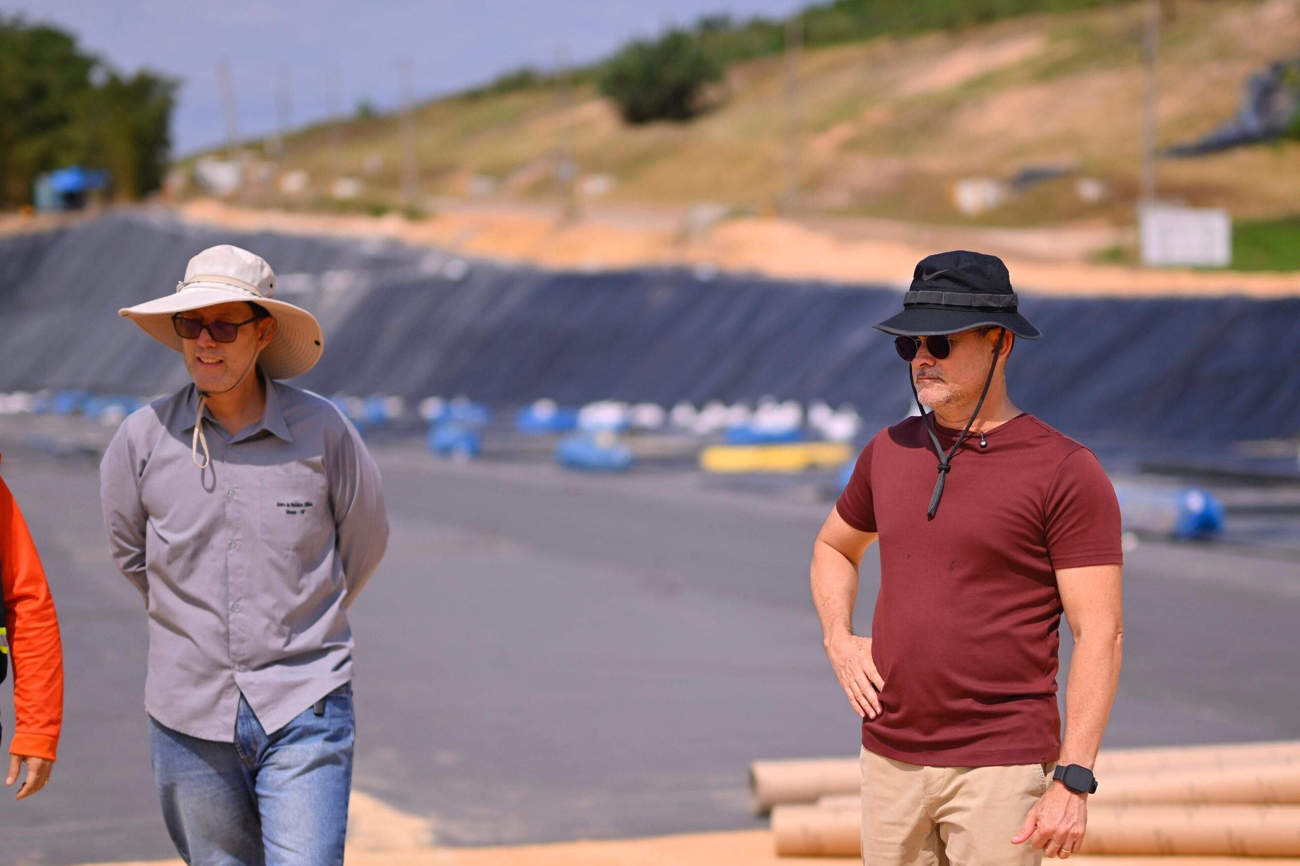Vésperas da COP30: Manaus avança na pauta climática e inicia conclusão da primeira célula do aterro sanitário municipal! / Foto : Divulgação