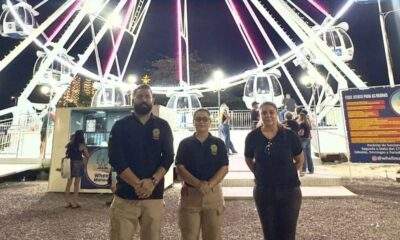 Roda-Gigante da Ponta Negra passa por fiscalização do Crea-AM e está em conformidade com normas técnicas / Foto : Divulgação