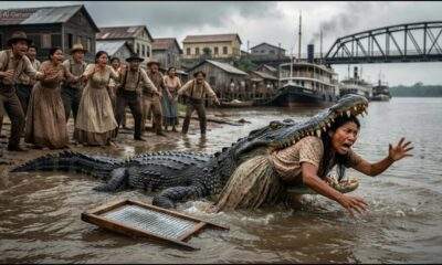 Jacaré da Neca: uma história sombria do Amazonas / Foto : Inteligência Artificial / No Amazonas é Assim