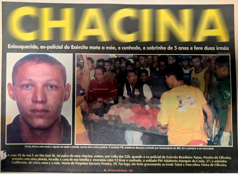 Chacina Familiar em Manaus: O Horror do Caso Tunai