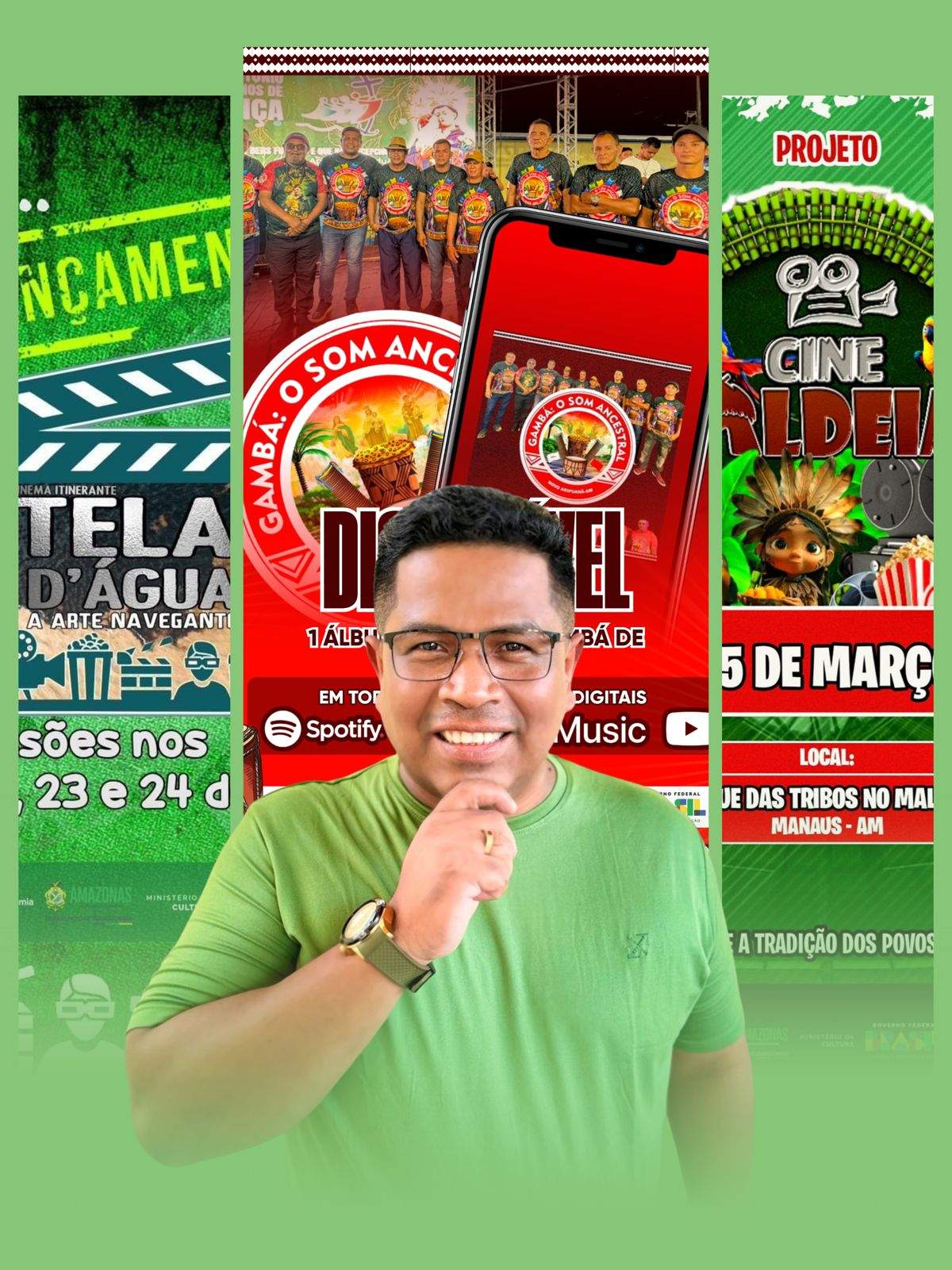 Mário Rubens transforma Vale do Madeira com cultura ancestral amazônica