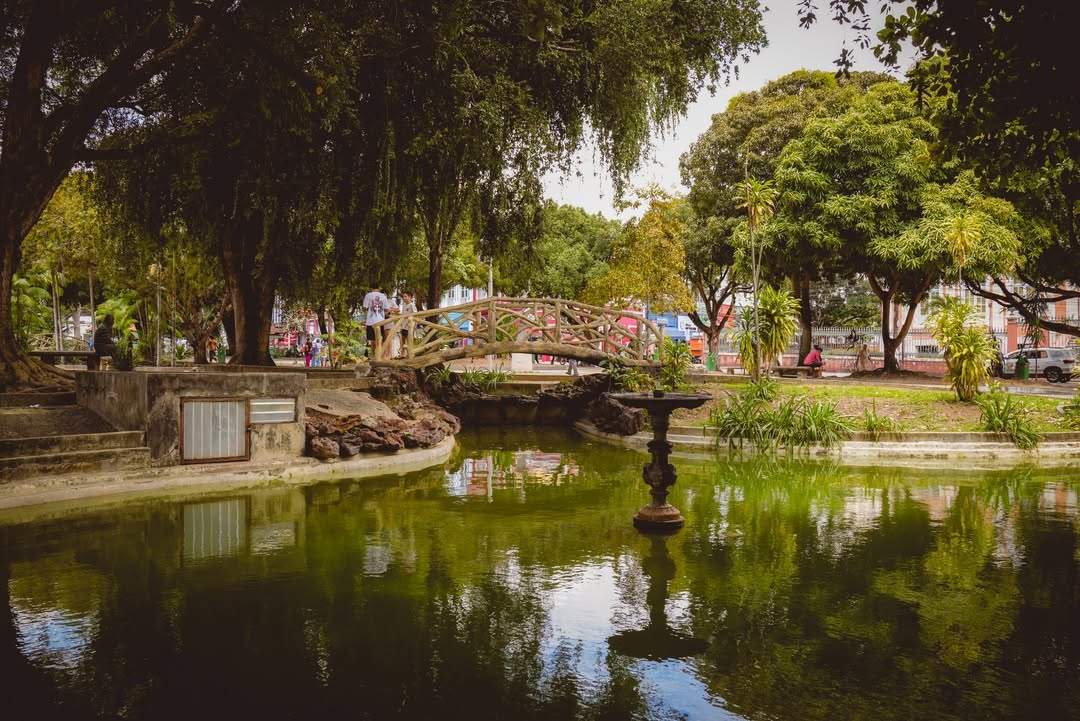 Praça Heliodoro Balbi em Maanaus / Foto : Aguilar Abecassis @aguilar.abecassis