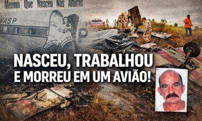 A história do paranaense que nasceu, trabalhou e morreu em um avião. Ele morreu aqui no Amazonas!