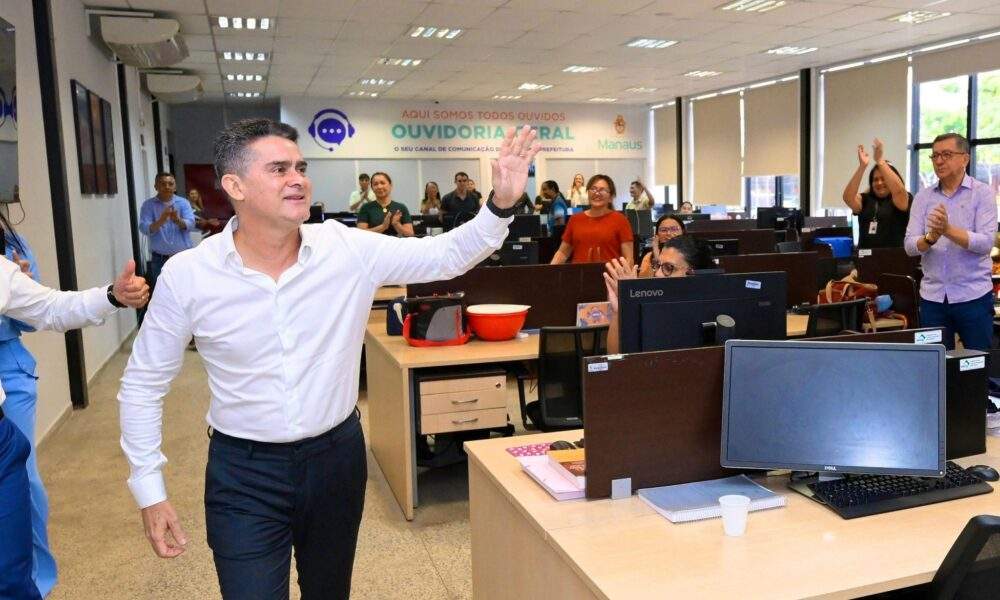 david se despede da prefeitura de manaus